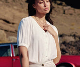 Blusa LA PETIT ETOILE Tevan - Bianco